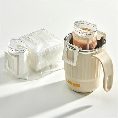 50/100 Pcs Coffee Filter Bags Disposable Drip Coffee Paper Pack Portable - Image 4