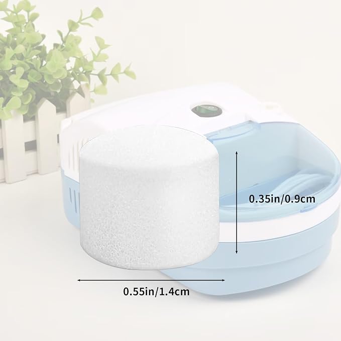 100Pcs Nebulizer Filters Replacement Air Filter Sponge - Image 5