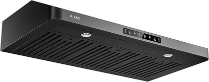 36 inch Black Undercabinet Range Hood, 980CFM Kitchen Range Hood by VIKIOHOME