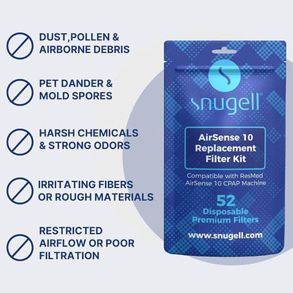 Snugell Disposable CPAP Filters -Compatible - Image 5