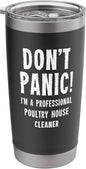 Poultry House Cleaner Stainless Steel Insulated Tumbler by Unknown