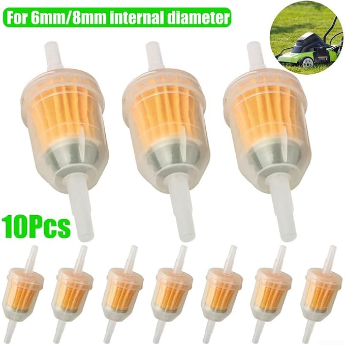 Inline Plastic Fuel Filters Set 10 Pieces - Image 6