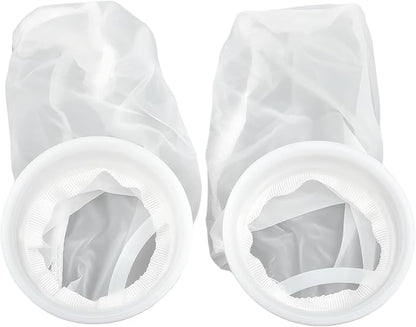 2Pcs Rain Water Filter, 8 Inch IBC Lid Filter, Nylon IBC Tote Cover, Stretchy - Image 2
