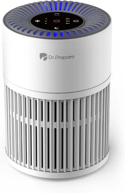 Dr.Prepare Air Purifiers for Bedroom, Quiet Air Purifier by DRPREPARE