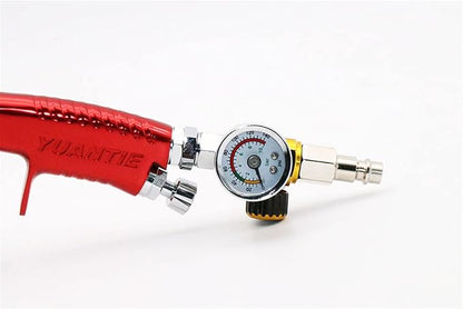 M5RU Sand Blaster Gun Kit Spray Gun Air Regulator Gauge+in-line Water Trap - Image 4