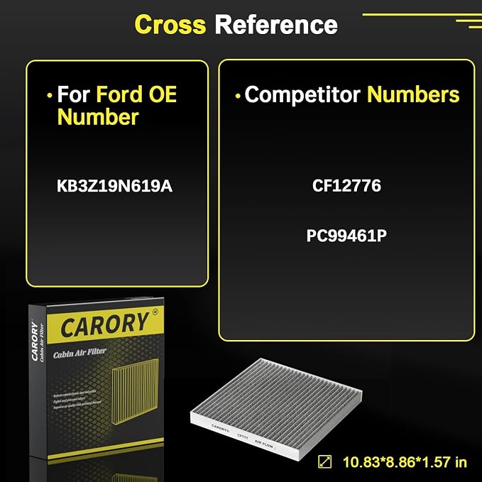 Cabin Air Filter w/Activated Carbon - Image 3