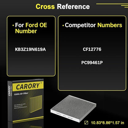 Cabin Air Filter w/Activated Carbon - Image 3