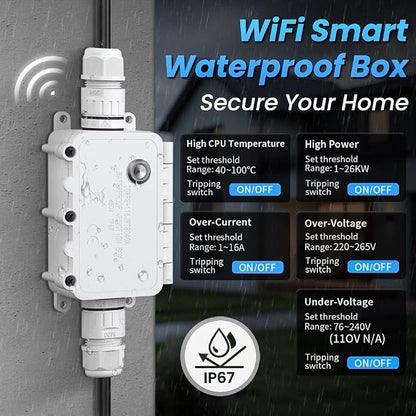 16A Outdoor Waterproof Control Pool Filters Garden Pumps - Image 4