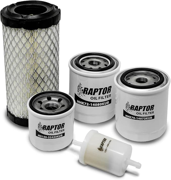 Maintenance Filter Kit for Kubota RTV900 77700-01819 by Unknown