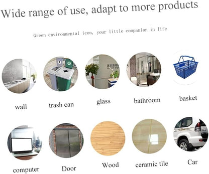 Recycle Decals for Trash Can Waste Bin Sticker Waste Sorting Decals Remind - Image 3