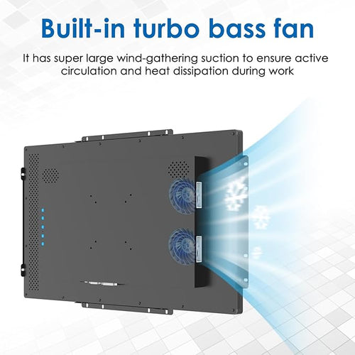 21.5 Inch Open Frame LCD Display Touch Screen Monitor HDMI VGA DVI Inputs 1000 Nits for Outdoor Kiosk
