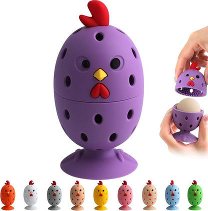 Egg Brush Cleaner, Egg Cleaner for Fresh Eggs, Cute Chick Shaped Egg Wash and by Unknown