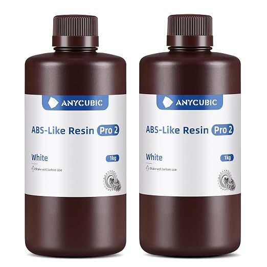 ANYCUBIC ABS-Like Resin Pro 2, 3D Printer Resin, Enhanced Strength and Toughness by ANYCUBIC
