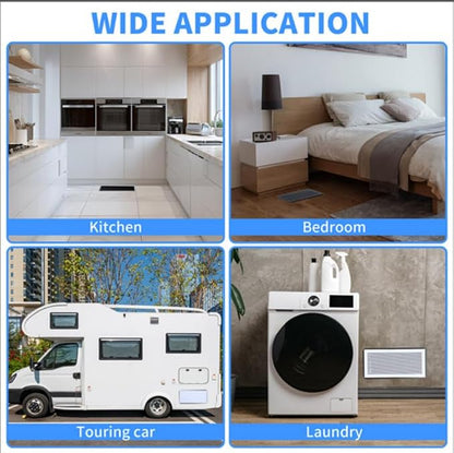 4-Pack 5"x13" Powerful Magnetic Vent Covers - Image 5