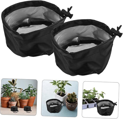 4pcs Grow Tent Vent Covers Dust Duct Filters Drawstring and Buckle - Image 4