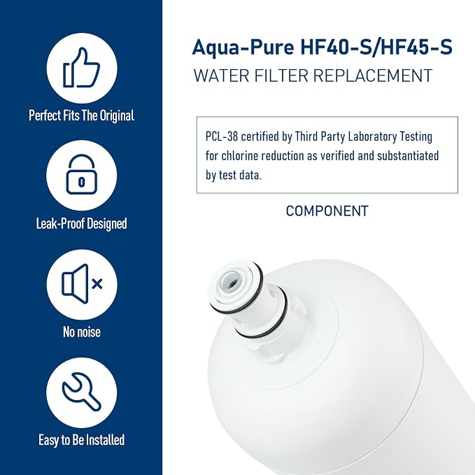 HF40-S/HF45-S Ice Maker Water Filter, Compatible - Image 5