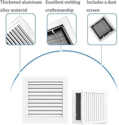 Decorative Return Air Grille Cover, Wall/Ceiling Vent Cover - Image 4