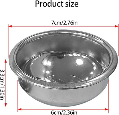 Commercial Grade 58mm Spherical Coffee Basket 58-Hole Stainless Steel Filter - Image 3