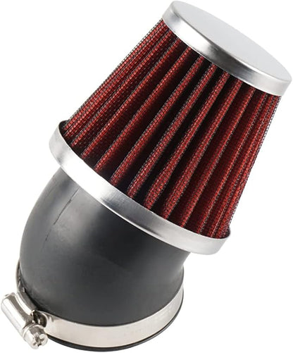Evermotor Motorcycle Air Filter, 45mm 46mm 47mm Vent Cleaner by Evermotor