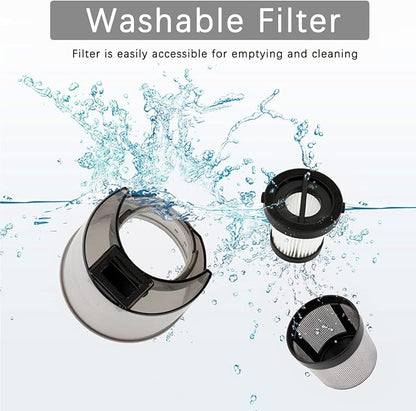 2 Pcs Bed Vacuum Cleaner Filters, Replacement Filter Compatible - Image 3