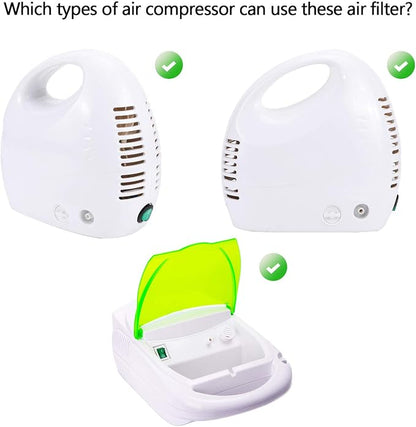 Boao 48 Pieces Nebulizer Filters Replacement Air Filter Sponge - Image 6