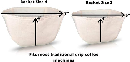 Cloth Reusable Basket Coffee Filter - Image 2