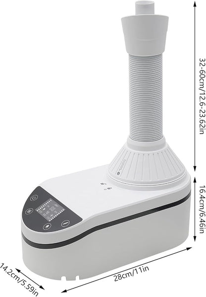 Nail Dust Collecting Machine, Tabletop Dust Collector - Image 9