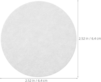 300pcs White round Disposable Coffee Filters 64mm - Image 2