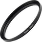 55mm to 58mm Step-up Adapter Rings Filter Adapter Black Metal Step Down Filter by Unknown