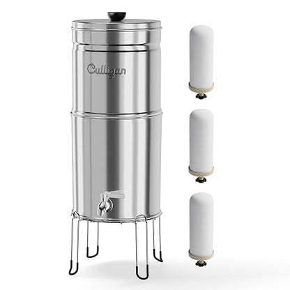 Culligan MaxClear 3 Gallon Gravity Water Filter System, Polished by CulliganWater