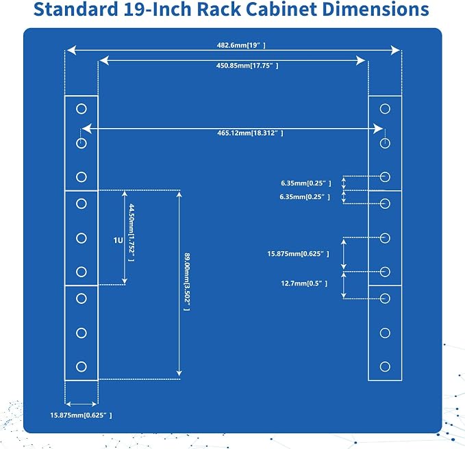 1U PDU Network Servers Surge Protector Power Distribution Unit 12-Outlet - Image 6