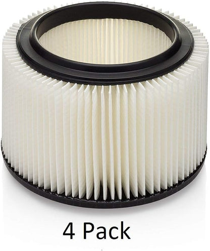 Craftsman 3 & 4 gal. Replacement Filter by Kopach, 4 Pack, Deluxe Fine Particle - Image 2