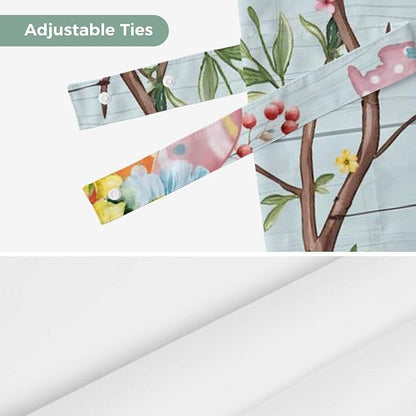 Easter Bunny Tie Up Valance Curtains - Image 7