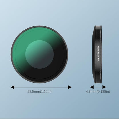 AMAZEAR CPL Filter for Insta360 GO Ultra Accessories, Insta 360 GO Ultra - Image 7