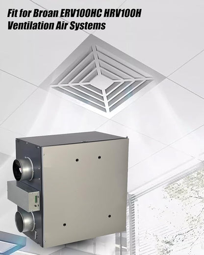 2 Pcs Air Exchanger Filter Fit for Broan ERV100HC HRV100H Ventilation Air - Image 5