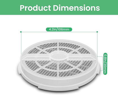 6 Pack HEPA Filter Replacement for Frida Baby Air Purifier 3 in 1, Compatible - Image 2