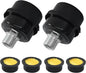 2 Pcs Air Compressor Silencer, 1/2 Inch Thread Intake Filter Muffler, 20 mm Air by Kemcatui