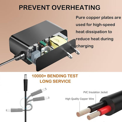 12V AC/DC Adapter Compatible - Image 5