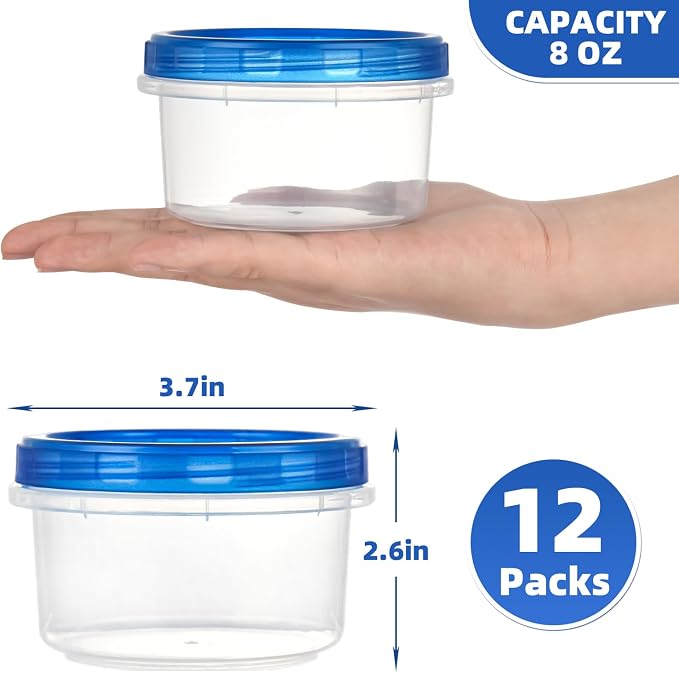 Freezer Storage Containers, Ultra Thick Freezer Containers - Image 6