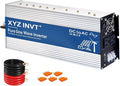 XYZ INVT 3500W Pure Sine Wave Inverter 12V to 120V AC, 7000W Peak Power - Portable Power Converter for Solar System, Off-Grid Home, RV, Truck & Camping