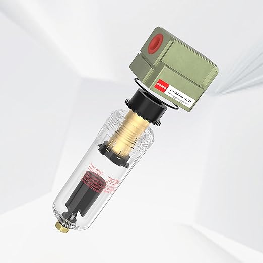 NPT 1/4 Auto Drain Air Pump Filter Pneumatic Water Trap - Image 3
