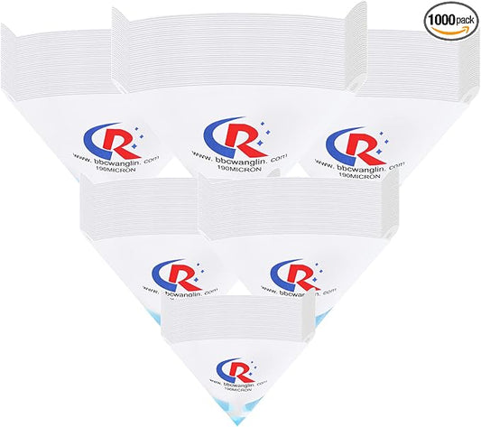 1000 Pack of Paint Strainers, Paint Filter Strainer Paper Cone by CRCHRWLIN