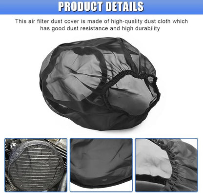 Air Intake Filter Sock Cover, Waterproof Dustproof Air Cleaner Protective Cover - Image 3