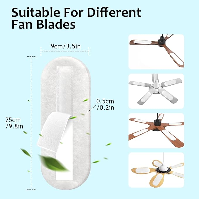 2026 Upgrade 5pcs Ceiling Fan Filters - Image 6