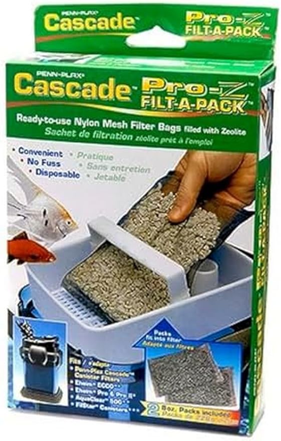Penn-Plax Cascade Pro-Z Aquarium Canister Filter Media Bags, Designed by Penn-Plax