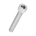 Kozelo 25pcs Socket Head Cap Screws - [M6-1 x 40mm] 304 Stainless Steel Allen Socket Drive for Electrical Motor 3D Printing Fan Engine Replacement Use, Silver