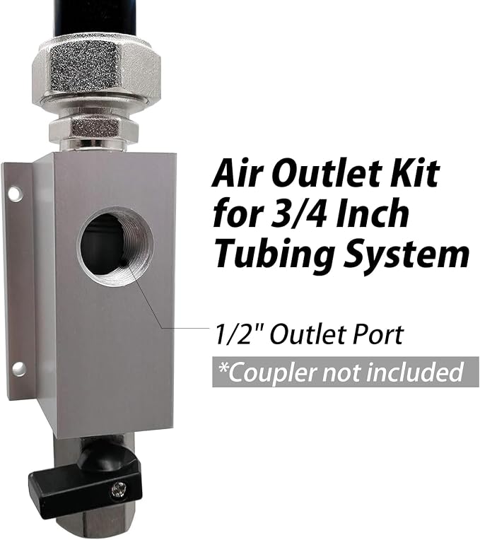4 Packs Air Compressor Outlet Kit 3/4 Inch - Image 2