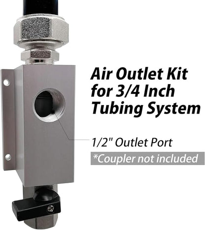 4 Packs Air Compressor Outlet Kit 3/4 Inch - Image 2