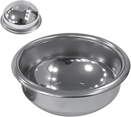 58mm Portafilter Basket, Even Extraction Design, 304 Stainless Steel, Coffee by Unknown
