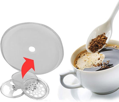 5Pcs Stainless Steel Coffee Mesh Filter, Portable Reusable Cofffe Pot Mesh - Image 4